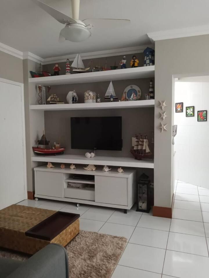 Apartamento completo na calçada da praia Apartment Guaruja Ngoại thất bức ảnh